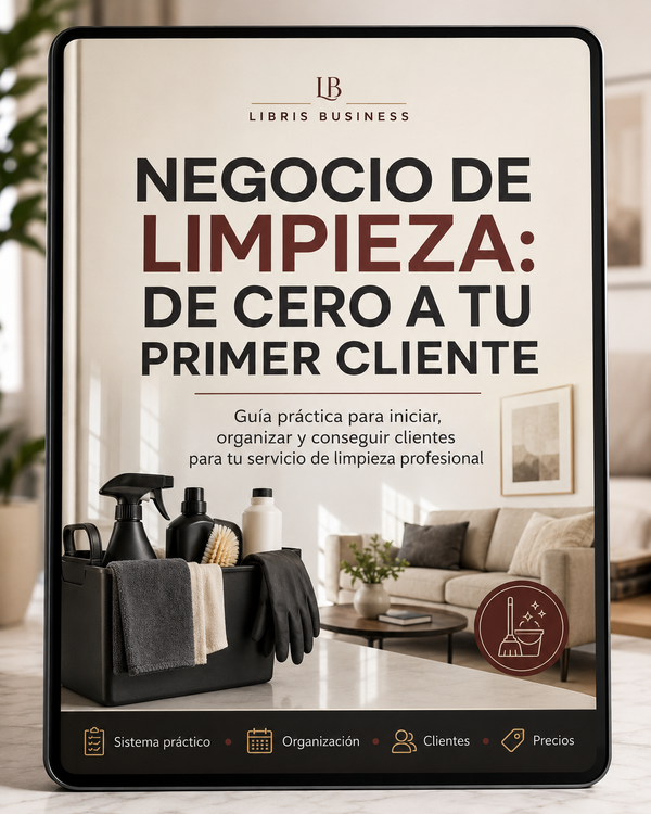 Negocio de Limpieza: De Cero a Tu Primer Cliente